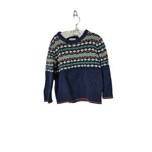 Cat & Jack Pattern Front Boys Sweater 4T